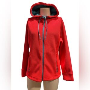 Swiss Tech Womens Medium ALEX Personalized Full Zip Fleece Lined Jacket Hoodie